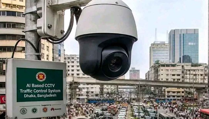 ​নতুন করে ঢাকার ১২০ মোড়ে বসছে এআই ক্যামেরা