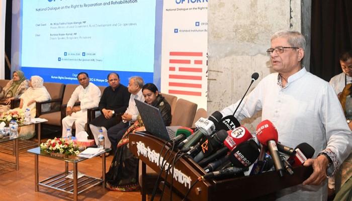 গুমের ঘটনায় যত প্রভাবশালীই হোক, কাউকেই ছাড় নয়: মির্জা ফখরুল