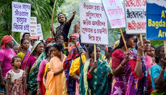 ‎সাঁওতালরা আজও অধিকার থেকে বঞ্চিত