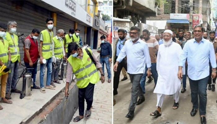 ​প্রধানমন্ত্রীর নির্দেশে বিরোধীদলীয় নেতার এলাকায় সরকারের টিম