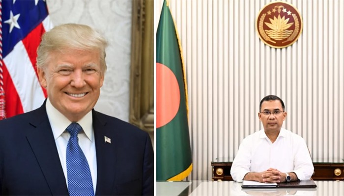 ​ট্রাম্পকে শুভেচ্ছা জানিয়ে প্রধানমন্ত্রী তারেক রহমানের চিঠি