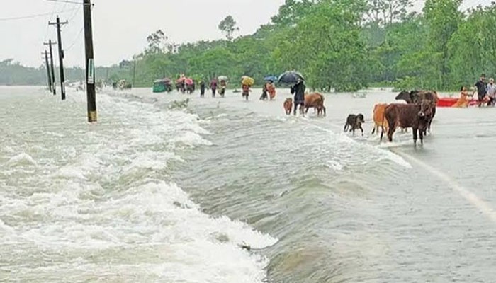 প্লাবিত হতে পারে নিম্নাঞ্চল: ৫ জেলায় বন্যার আশঙ্কা