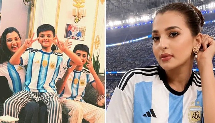 ​আর্জেন্টিনার জার্সি পরে মিশরের জয় চাইলেন অভিনেত্রী  বর্ষা