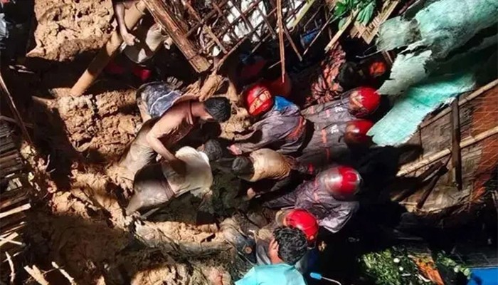 ​ভারী বৃষ্টিতে কক্সবাজারে পাহাড়ধসে নিহত বেড়ে ১৯