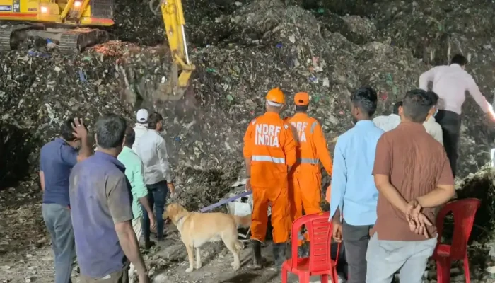 ভারতে বর্জ্যের স্তূপ ধসে বিদ্যুৎ উৎপাদন কেন্দ্রের ৯ কর্মীর মৃত্যু