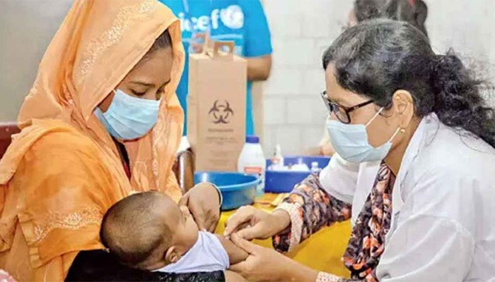 ​১ আগস্ট থেকে ১৫ মাস বয়সী শিশুরা পাবে টাইফয়েড টিকা