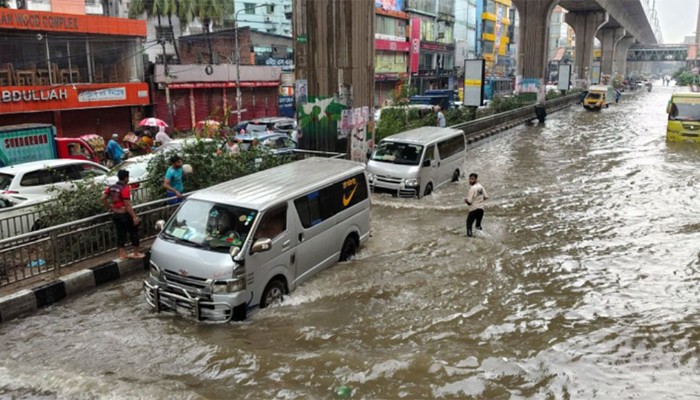 ​৪৮ ঘণ্টার মধ্যে ঢাকায় ফের জলাবদ্ধতার শঙ্কা
