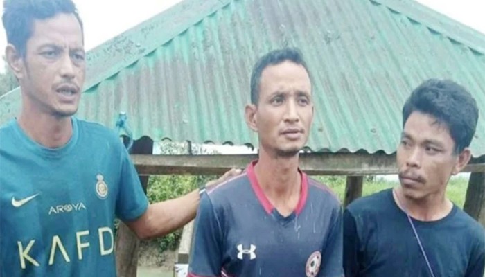 ​টেকনাফে অনুপ্রবেশের সময় মিয়ানমারের সেনাসদস্যসহ আটক ৩