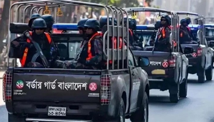 গোপালগঞ্জে ১৫ আগস্ট পর্যন্ত নিরাপত্তা জোরদার, ৫ প্লাটুন বিজিবি মোতায়েন
