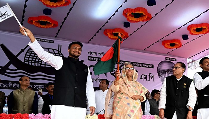 ​শেখ হাসিনার সঙ্গে দেশে ফিরতে চান সাকিব: রয়টার্সকে সাক্ষাৎকার