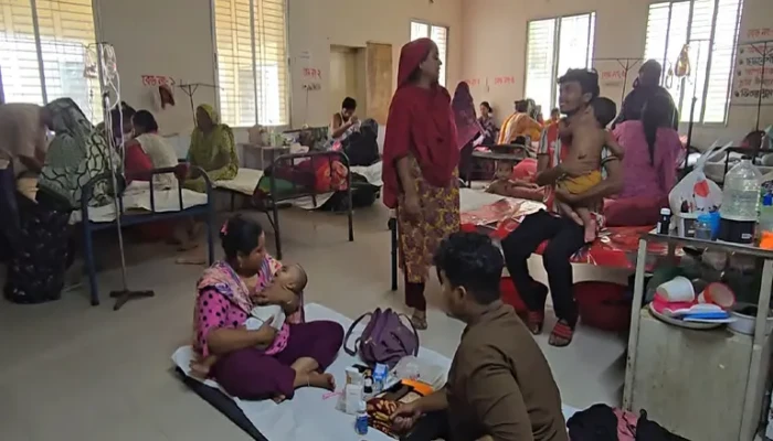 বাড়ছে হামের দাপট: ফরিদপুরে তিনদিনে ১১০ শিশু হাসপাতালে ভর্তি