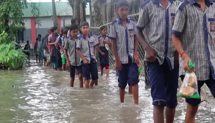 নওগাঁয় ৩৪ প্রাথমিক বিদ্যালয়ে নেই সংযোগ সড়ক