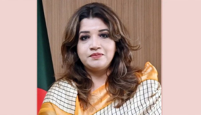 চারদিনের সফরে সিঙ্গাপুর যাচ্ছেন শামা ওবায়েদ
