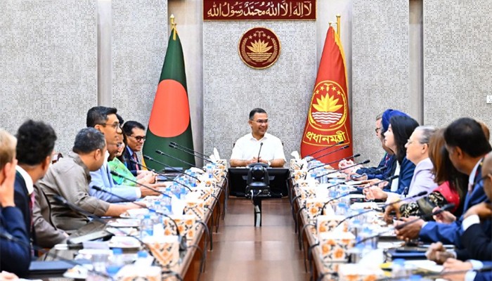 ​প্রধানমন্ত্রীর সঙ্গে মার্কিন ব্যবসায়ী প্রতিনিধিদলের বৈঠক