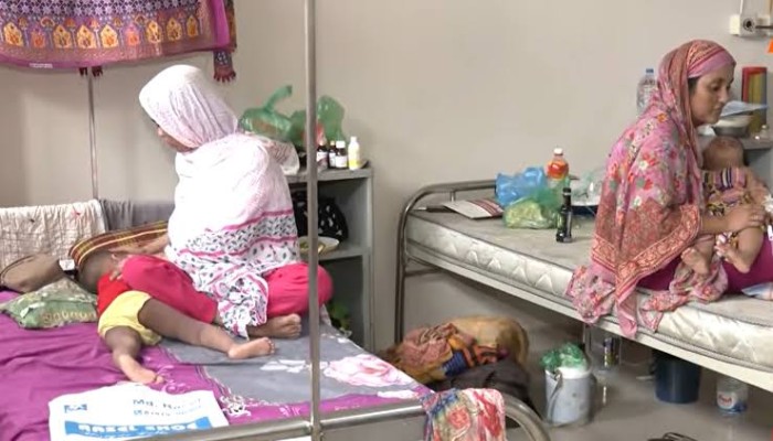 ভয়াবহ রুপ নিচ্ছে হাম, আজও ঝরলো তিন প্রাণ