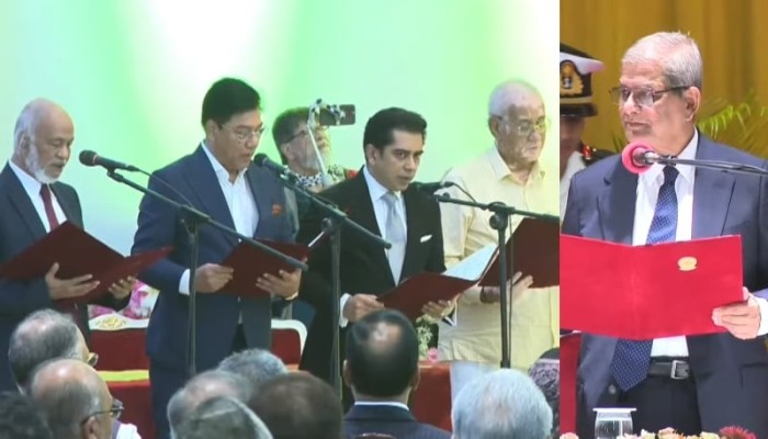 মন্ত্রিসভার নতুন সদস্যদের শপথ পড়ালেন রাষ্ট্রপতি