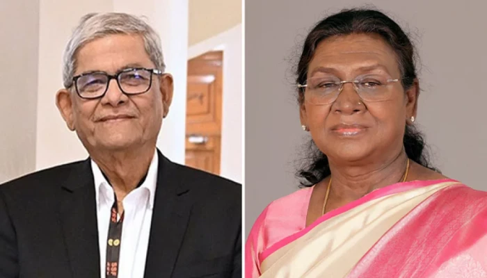 রাষ্ট্রপতিকে প্রথম অভিনন্দন জানালেন ভারতের রাষ্ট্রপতি দ্রৌপদী