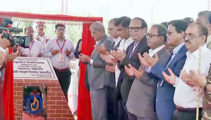 ঠাকুরগাঁও বিশ্ববিদ্যালয়ের ভিত্তিপ্রস্তর স্থাপন করলেন রাষ্ট্রপতি