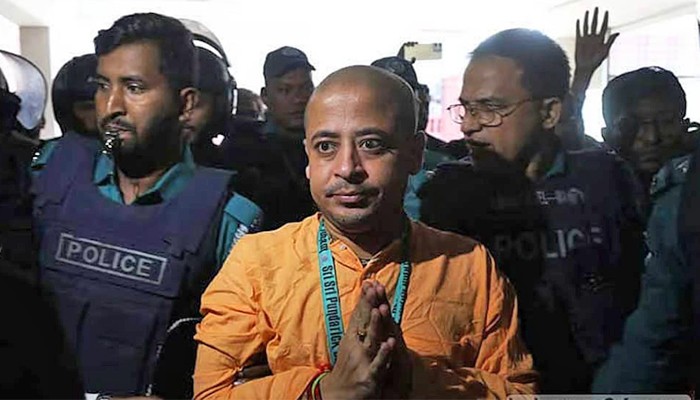 ​মায়ের শেষকৃত্যে যোগ দিতে চিন্ময়ের প্যারোলের আবেদন