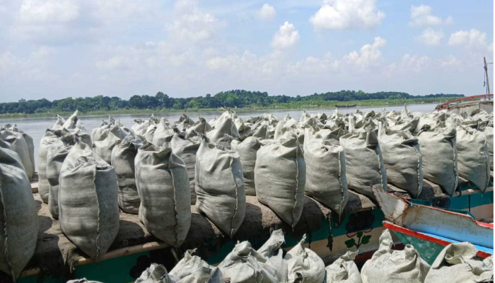 জিওব্যাগেও থামছে না ভাঙন,