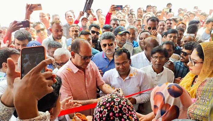 ​ধুনট উপজেলা প্রশাসনিক ভবনের উদ্বোধন