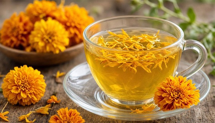 গাঁদা ফুলের ভেষজ চা খেলে যে সাত উপকারিতা পাবেন