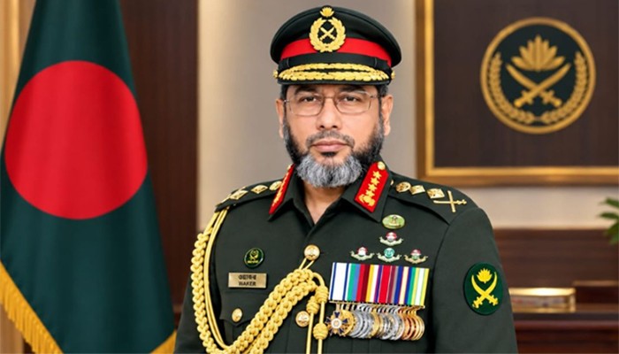 দেশে ফিরেছেন সেনাপ্রধান