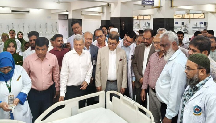 স্বাস্থ্যখাতের ওপর ​সরকারের বড় সাফল্য নির্ভর করছে: স্বাস্থ্যমন্ত্রী