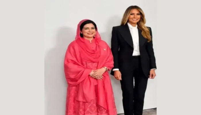 মার্কিন ফার্স্ট লেডি মেলানিয়ার সঙ্গে ডা. জুবাইদা রহমানের সাক্ষাৎ