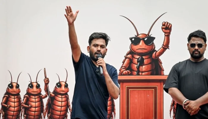ভারতজুড়ে নতুন কর্মসূচি ঘোষণা ককরোচ পার্টির