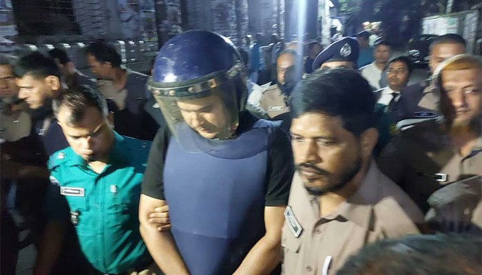 ​রাষ্ট্রদ্রোহ মামলায় ক্যান্টনমেন্ট থানার সাবেক ওসি ফের রিমান্ডে