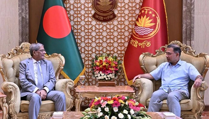 ​রাষ্ট্রপতির সঙ্গে প্রধানমন্ত্রীর সৌজন্য সাক্ষাৎ
