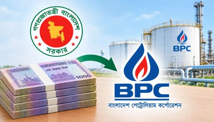 বিপিসিকে সাড়ে ৪ হাজার কোটি টাকা ঋণ দিল সরকার