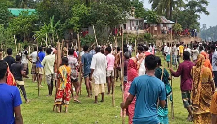 ​কিশোরগঞ্জে চুরির ঘটনায় সালিশের আগেই সংঘর্ষ, আহত ৩০
