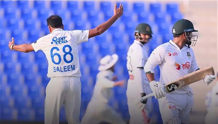 ​সাড়ে তিনশ’ করতে পারল না বাংলাদেশ