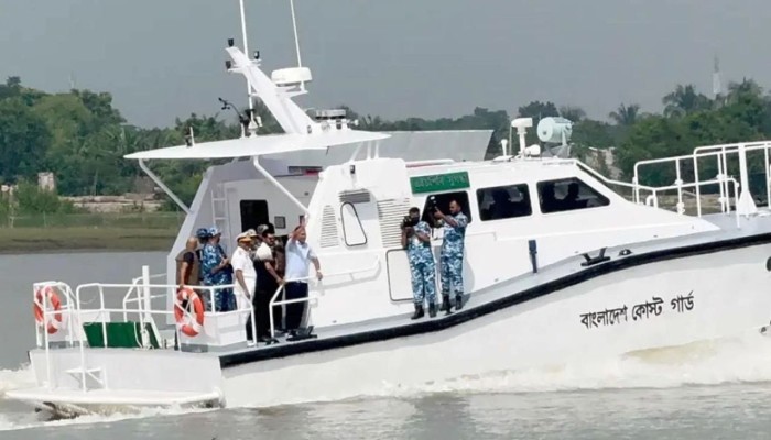 হিরণ পয়েন্ট -নলিয়ান পরিদর্শন শেষে মোংলায়  প্রধানমন্ত্রী