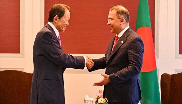 তারো আসোকে ধন্যবাদ জানালেন প্রধানমন্ত্রী