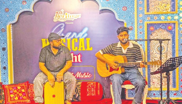 আইসিসিবি হেরিটেজ রেস্টুরেন্টে শুরু হলো আট সপ্তাহের ‘গ্র্যান্ড মিউজিক্যাল নাইট’